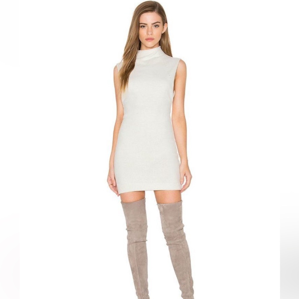 Dolce Vita Cream Sleeveless Mini Dress